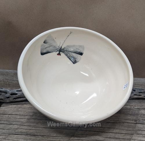 Bowl - Dragonfly by Pat Marsello